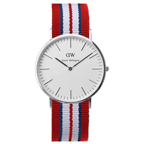 Image of Daniel Wellington Exeter sølv herre ur, 0212DW